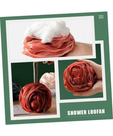 Shop Housoutil 3pcs Rose Bath Flower Luffa & Konjac Sponges - Exfoliating Cartoon Shower Poufs for Kids | International Shipping Available - Buy Online on GoSupps.com