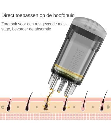 Hair Oil Applicator Compact Hair Oil Applicator Brush Small Care Items for Women Men and Teens Black - Buy Online on GoSupps.com