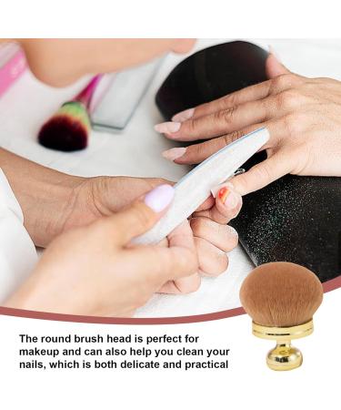 Wpsagek Powder Brush for Loose Powder Blush Brush Powder Brushes Multifunction Make up Brush Setting Powder Brush Mushroom Head Face Brushes Makeup gold - Buy Online on GoSupps.com