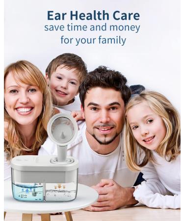 Electric Ear Wax Removal Kit for Adults and Kids - Earigator Ear Cleaning System with 4 Modes - Buy Online on GoSupps.com