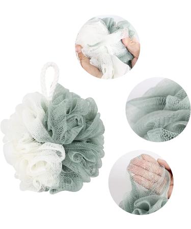 Fu Store Bath Sponges Shower Loofahs 50g Mesh Balls - 4 Pack Mixed Colors for Body Wash | Men Women Bathroom Scrubber Cleaning Loofah Bathing Accessories - Buy Online on GoSupps.com
