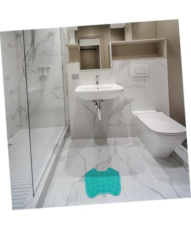 Minkissy 3-Pack Silicone Foot Brush - Slipproof Shower Scrubber & Massage Pads for Back Foot Cleaner - 34x30cm - Blue Foot Care Solution - Buy Online on GoSupps.com