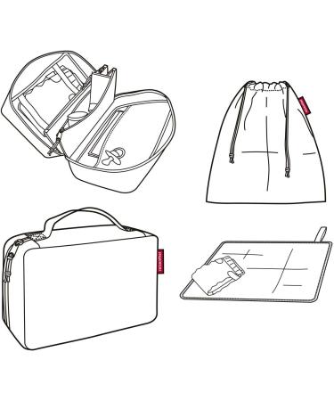 Reisenthel Babycase Diaper Bag - Stylish & Functional 3L Polyester in Silver | International Shipping Available - Buy Online on GoSupps.com