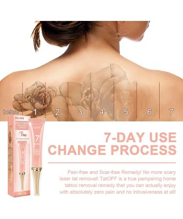 Mandurs 7 Days Tattoo Removal Cream - Fast & Painless Gel for Colored & Black Ink - 2PCS - Buy Online on GoSupps.com