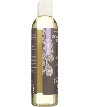 Soothing Touch Lavender Bath Body & Massage Oil - 8 fl oz | Relaxing & Natural Skincare for All Skin Types | International Shipping Available - Buy Online on GoSupps.com