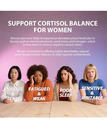 Cortisol Supplements for Women with Magnesium Ashwagandha & L-Theanine. High Cortisol Reducer Manager Cortisol Detox for Women Lower and Control 90 Capsules (Pack of 1) Original - Buy Online on GoSupps.com