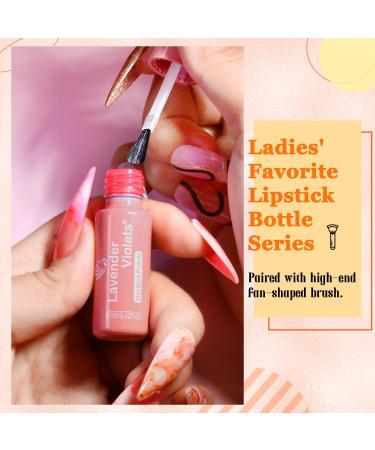 Lavender Violets 25 Pcs Gel Nail Polish Kit with Rose Gold Cat Eye Effect - Includes Blooming Gel, Base Coat, Top Coat, Nail Brush - Soak Off UV LED Varnish for Fashion Party - C401 - Buy Online on GoSupps.com