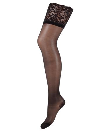 Elly Bottom Garter for Compression Stockings Average 70 Denier CR 2181 5 Black