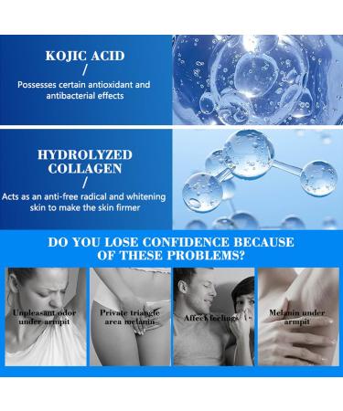 Kojic Acid Whitening Cream for Intimate Areas Whitening Cream for Intimate Areas Whitening Cream for Dark Spots for Neck Armpit Elbow Inner Cream - Buy Online on GoSupps.com