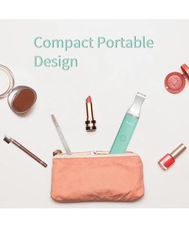 Waterproof Bikini Trimmer & Electric Razor for Women - Rechargeable Shaver for Legs, Arms, Back, Bikini Area - Muejjur 2-in-1 - Buy Online on GoSupps.com