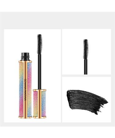 XunChung Starry Sky Mascara 4D Waterproof Fiber Silk Eyelash Thick Curling Natural Lengthening Eye Lash 4D Black Eyes Makeup Color 1pc - Buy Online on GoSupps.com