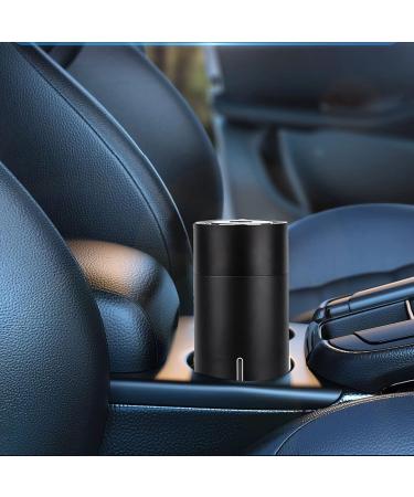 Portable 260ml Car Humidifier & Aromatherapy USB Device | Adjustable 3 Gears Automatic Induction Colorful Light - Ideal for Home & Car Use (Black - Buy Online on GoSupps.com