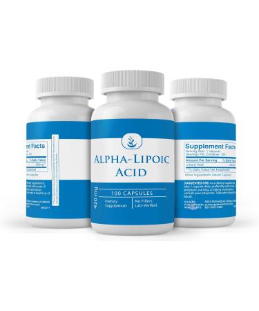 Buy Pure Original Ingredients Alpha-Lipoic Acid Capsules | 100% Pure No Additives Lab Verified - International Shipping Available - Buy Online on GoSupps.com