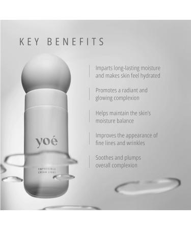 Ympossible Cream Light Refill - Weightless Moisturizer for Long-lasting Hydration & Anti-Aging | EWG Verified Vegan 30ml - Buy Online on GoSupps.com