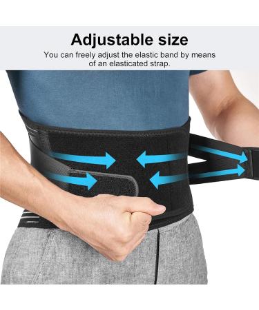 Orangehome Lower Back Support Belt for Men and Women - M Size (Waist 29.5-37.4) - Back Brace for Sciatica, Herniated Disc, Scoliosis - Instant Pain Relief - Buy Online on GoSupps.com
