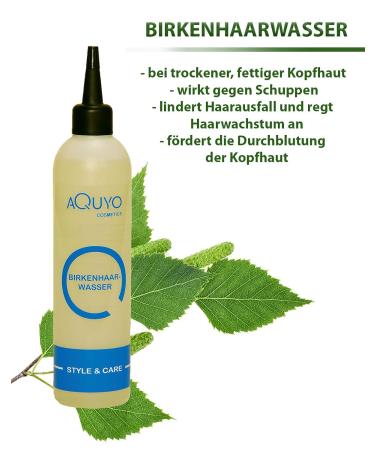 Birch Hair Water for Dry Hair & Sensitive Scalp | 200ml Scalp Care | Anti-Scale & Greasy Hair Solution - Buy Online on GoSupps.com