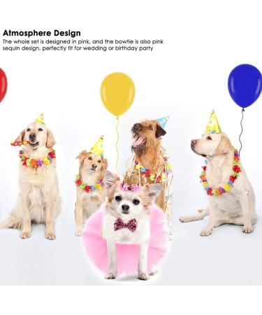 Nicoone Dog Tutu Rock Fly Crown Hat Set | Cute 3-Piece Outfit for Small Dogs & Cats | Perfect Dog Party Gift - Buy Online on GoSupps.com