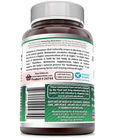 Melatonin 10mg Quick Dissolve Tablets - Strawberry Flavor - Sleep Aid for Fast Asleep & All Night Rest - 250 Count - Buy Online on GoSupps.com