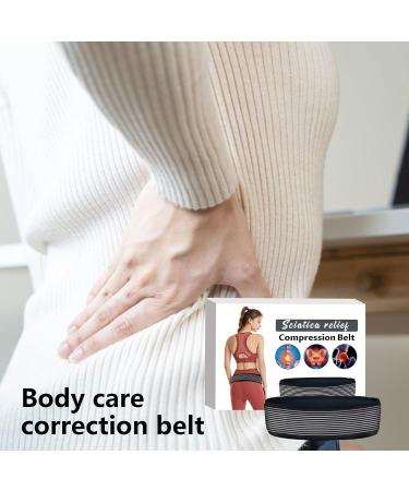 Maseyivi Lumbar Support Belt | Comfortable Back Support for Driving Walking & Sleeping | Body Health Accessory - Buy Online on GoSupps.com