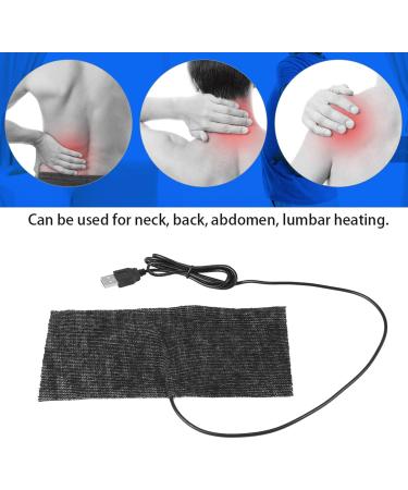 USB Heating Film | 5V Carbon Fiber Heating Mat - 20x10cm Black Warm Mouse Pad & Blanket - Buy Online on GoSupps.com