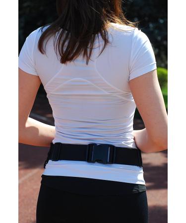 UBELT Insulin Pump Belt Pouch & Diabetic Waist Fanny Pack - Running Band & Phone Holder - Black/27-45 - Buy Online on GoSupps.com