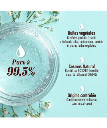 100% Vegetable Glycerine 250 ml Cosmos Natural Plan te au Naturel Hair and Body - Buy Online on GoSupps.com