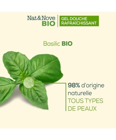 NatNove NAT&NOVE ORGANIC SHOWER FOAM 250 ML REFRESHING - Buy Online on GoSupps.com