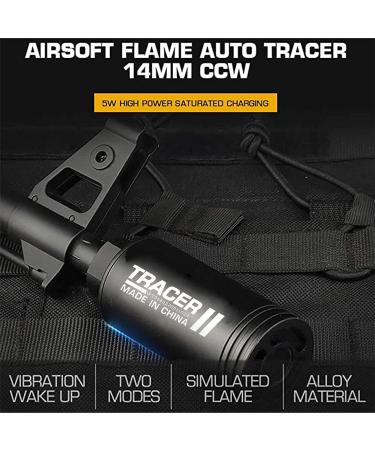 WoSporT Mini Simulated Spitfire Tracer Unit Lighter S - Glow in Dark BBS - Airsoft Gun Pistol Accessory - Buy Online on GoSupps.com