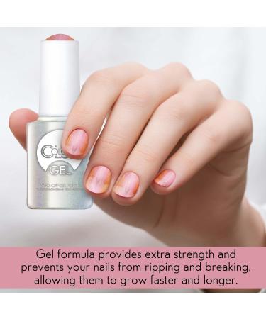 Color Club Gel Nail Polish Sorry Not Sorry Rose Gold Metallic Long Lasting UV Lamp Required - Buy Online on GoSupps.com
