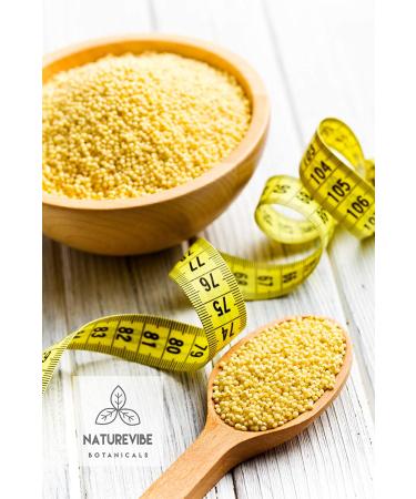 Naturevibe Botanicals Hulled Millets 2lbs - Whole Grain | 32oz Pack - Buy Online on GoSupps.com