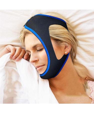 5 Pieces Triangle Chin Strap - Anti-Snore Jaw Protector & Chin Support Belt - Stop Snoring Effectively (Blue - Buy Online on GoSupps.com