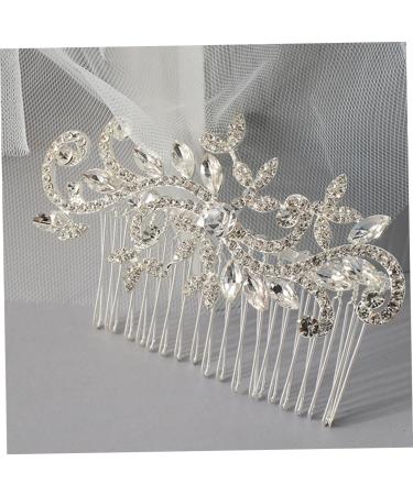 MAGICLULU Wedding Hair Clips for Brides Wedding Hair Comb Wedding Hair Accessories Gold Decor Wedding Decor Hair Combs for Women Accessories Rhinestone Hair Combs Hair Side Comb - Buy Online on GoSupps.com