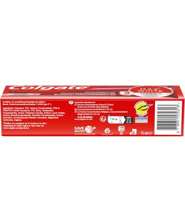 COLGATE - Dentifrice Max White Ultra Blancheur - Nettoyage en profondeur - 75ml Blancheur 75 ml (Lot de 1) - Buy Online on GoSupps.com