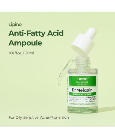 Buy LIPINO Anti-Fatty Acid Oil Ampoule | Moisturizing Serum for Oily Acne-Prone Skin | Deep Hydration & Pore Control - 1.01 fl. oz - Buy Online on GoSupps.com