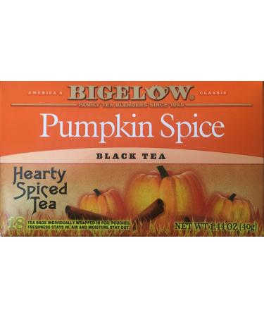 Bigelow Th noir la citrouille pic e 18 sachets de th 40 g
