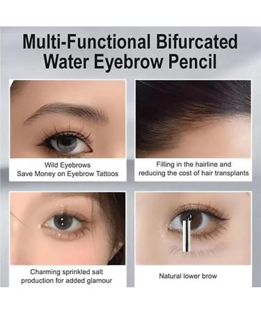 Micro-Fork Tip Pencil Long-lasting Waterproof Brows Pencil 3Pieces Eyebrow Pencil with 2-Prong Micro-Fork Tip Applicator Microblading Pencil for Creating Natural Eyebrows Smudge-proof (1 Of Each) - Buy Online on GoSupps.com