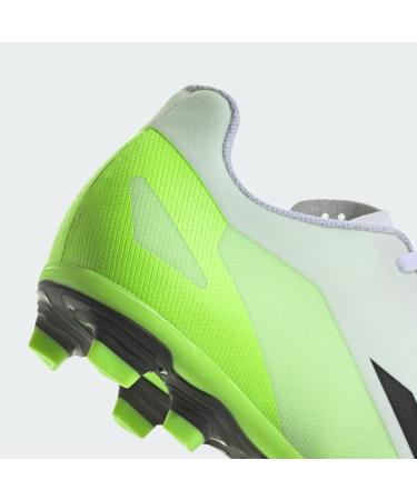 Buy adidas Unisex X Crazyfast.4 Flexible Ground Football Boots - Firm Ground 44 EU | Ftwr White Core Black Lucid Lemon - International Shipping Available - Buy Online on GoSupps.com