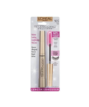 L'Oreal Paris Telescopic Original Lengthening Mascara - Black 0.27 Fl Oz - Buy Online on GoSupps.com