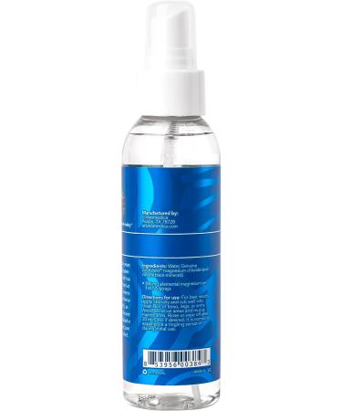 Ancient Minerals Magnesium Oil Spray 4fl oz - Topical Genuine Zechstein Magnesium Chloride Concentrate - Buy Online on GoSupps.com