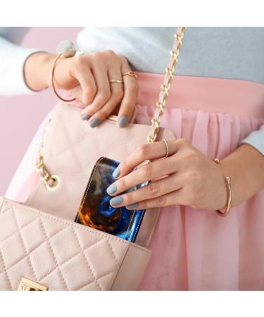 Travel Lipstick Organizer Case - Portable Makeup Bag with Mirror | 3D Yin Yang Design | Shop Internationally - Buy Online on GoSupps.com