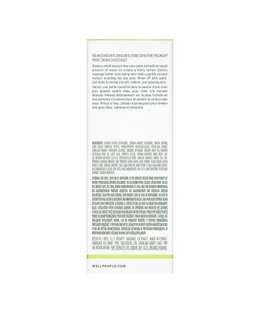 Well People Plant Powderfoliant - Vegan Charcoal Exfoliating Powder for Brightening & Softening Your Skin - Buy Online on GoSupps.com