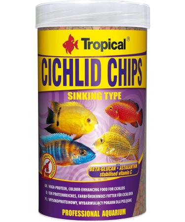 Aquatic Paradise Casuarius Chips 250 ml/130 g High-Protein very, Food Revealer for Malawi Fuelleborni Tnganyika