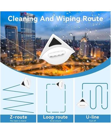 Sofenthiss Window Cleaner High Window Handheld Magnetic Window Cleaning Tool Magnetic Window Cleaner Double-Sided Magnetic Design 15-24mm - Buy Online on GoSupps.com