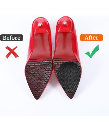 12 Pair Non Slip Shoe Pads - Self-Adhesive Anti-Slip Rubber Grips for Men & Women Boots | 3 Styles in Black - International Shipping Available - Buy Online on GoSupps.com