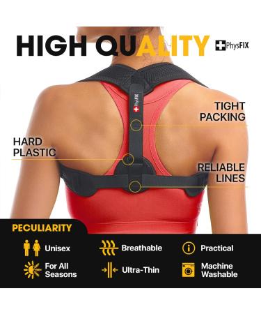Invisible & Adjustable Posture Corrector for Women and Men - Clavicle Support Brace for Neck, Back, and Shoulder Pain Relief - Buy Online on GoSupps.com