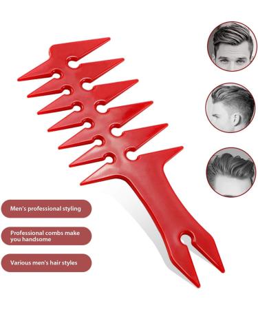 Aiwjeakh Men's Oil Hair Comb Back Hair Style Beard Men's Hairdressing Wide Tooth Comb Hair Brush Men's Hair Comb - Buy Online on GoSupps.com