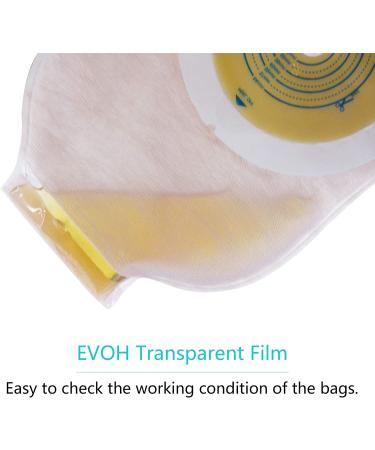 Carbou Ostomy Bags 20PCS - Drainable Ostomy Pouch for Ileostomy Stoma Care - Colostomy Supplies - Cut-to-Fit - 23 Piece Set - Buy Online on GoSupps.com