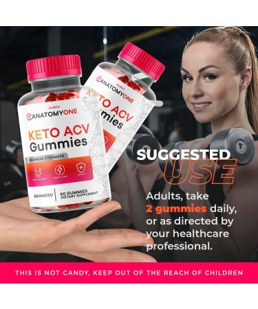 AnatomyOne ACV Gummies - Weight Loss Support for 30 Days - Buy Online on GoSupps.com