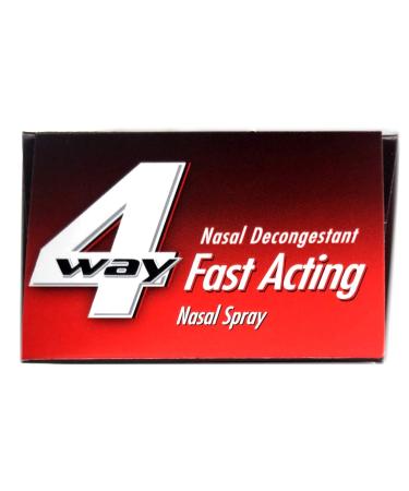 2 Set 1 Fl Oz 4-Way Fast Acting Nasal Spray | Fast Relief for Nasal Congestion - Shop Now - Buy Online on GoSupps.com