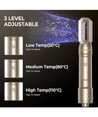 6 in 1 Airstyler Set - Negative Ion Hair Styler & Warm Air Brush | Perfect Christmas Gift | Round Blow & Smooth Brushes - Buy Online on GoSupps.com